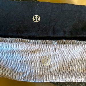 2 pack bundle of Lululemon wide headbands